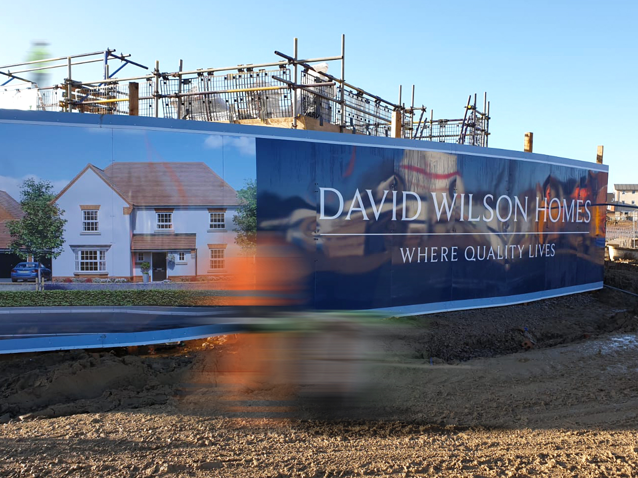 signage service for David Wilson Homes