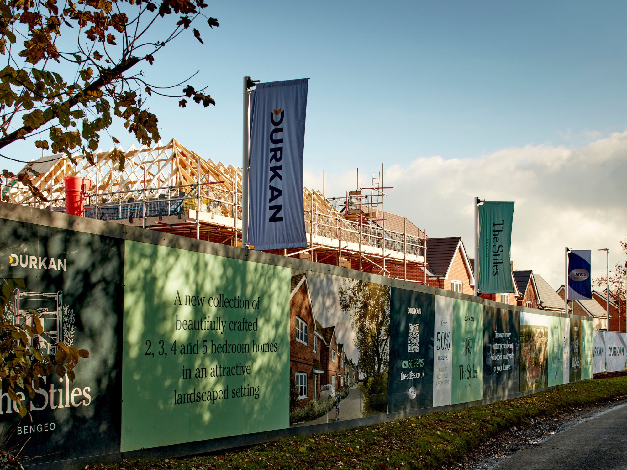 Printed Site Hoarding for Property Developments