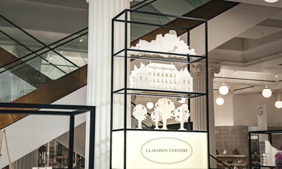 La Maison Couture pop-up display in Selfridges London