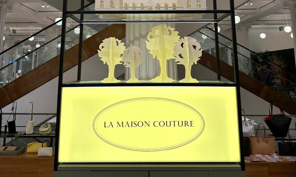 La Maison Couture illuminated display in Selfridges