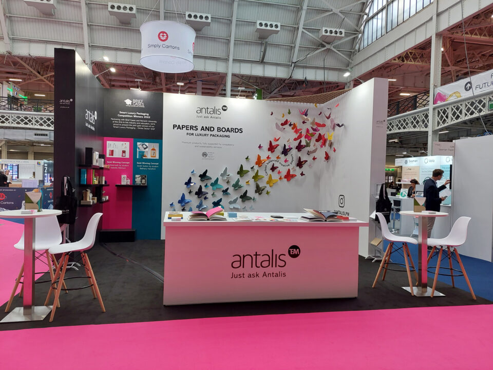 Antalis exhibition display stand