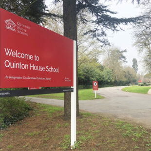 Quinton House School Signage