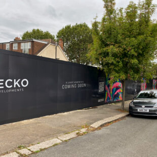 Gecko London hoarding